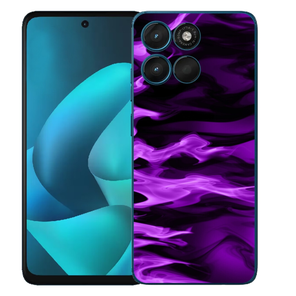 Gelový kryt mmCase na Motorola Moto G57 Power - abstraktní vzor 9