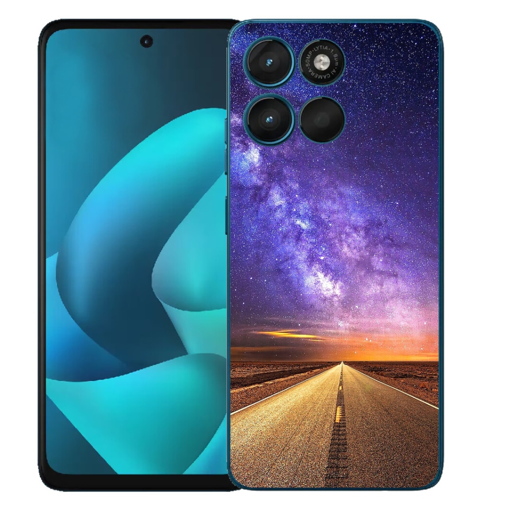 Gelový kryt mmCase na Motorola Moto G57 Power - americká silnice