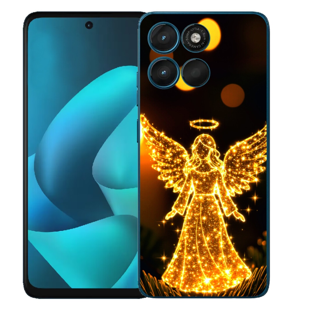 Gelový kryt mmCase na Motorola Moto G57 Power - anděl