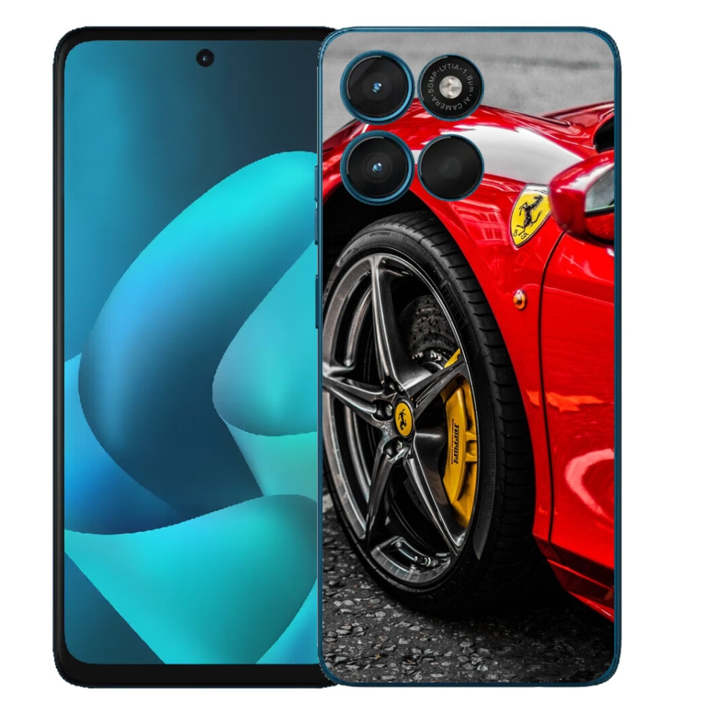 Gelový kryt mmCase na Motorola Moto G57 Power - auto 1