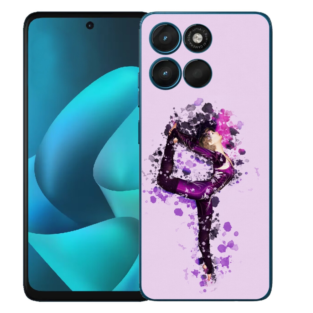Gelový kryt mmCase na Motorola Moto G57 Power - baletka