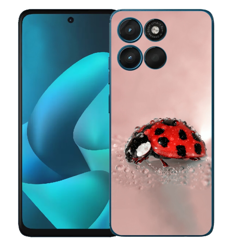 Gelový kryt mmCase na Motorola Moto G57 Power - beruška
