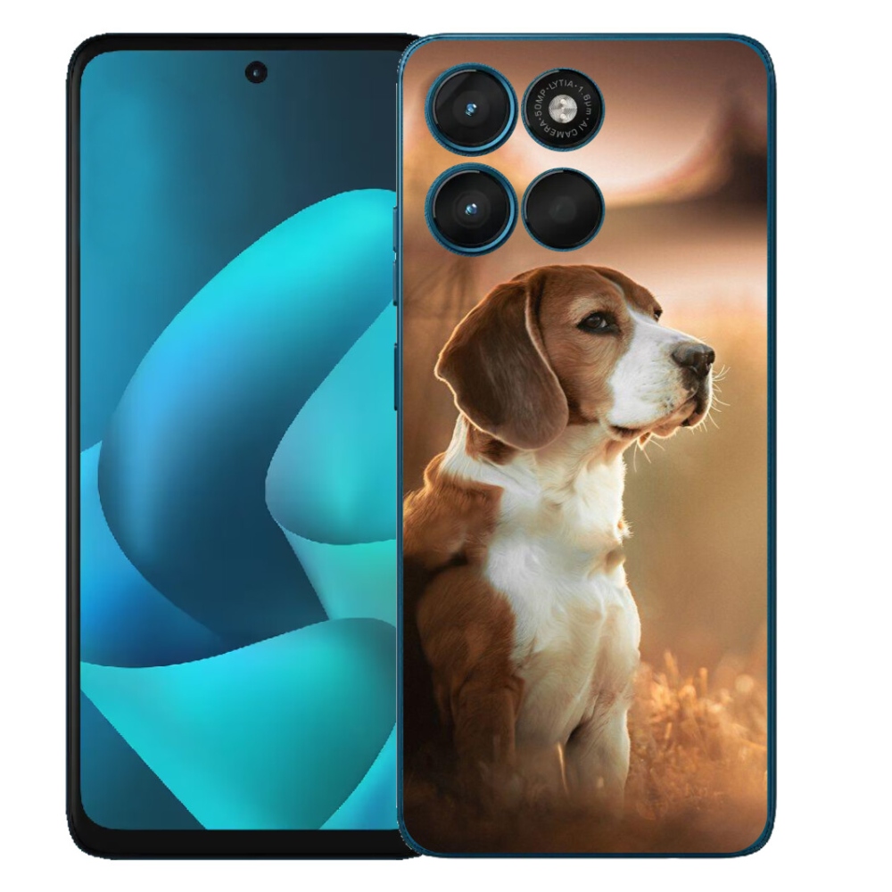 Gelový kryt mmCase na Motorola Moto G57 Power - bígl