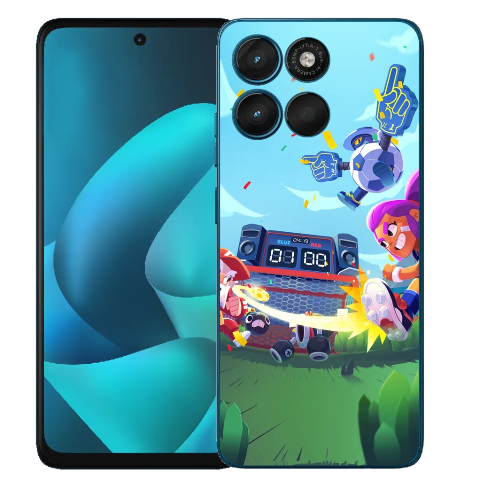 Gelový kryt mmCase na Motorola Moto G57 Power - brawl stars 1