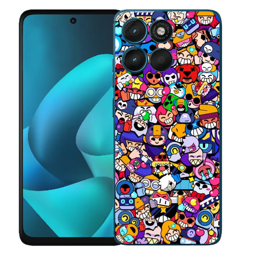 Gelový kryt mmCase na Motorola Moto G57 Power - brawl stars 2