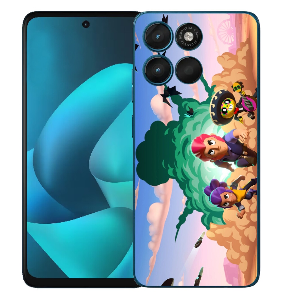 Gelový kryt mmCase na Motorola Moto G57 Power - brawl stars