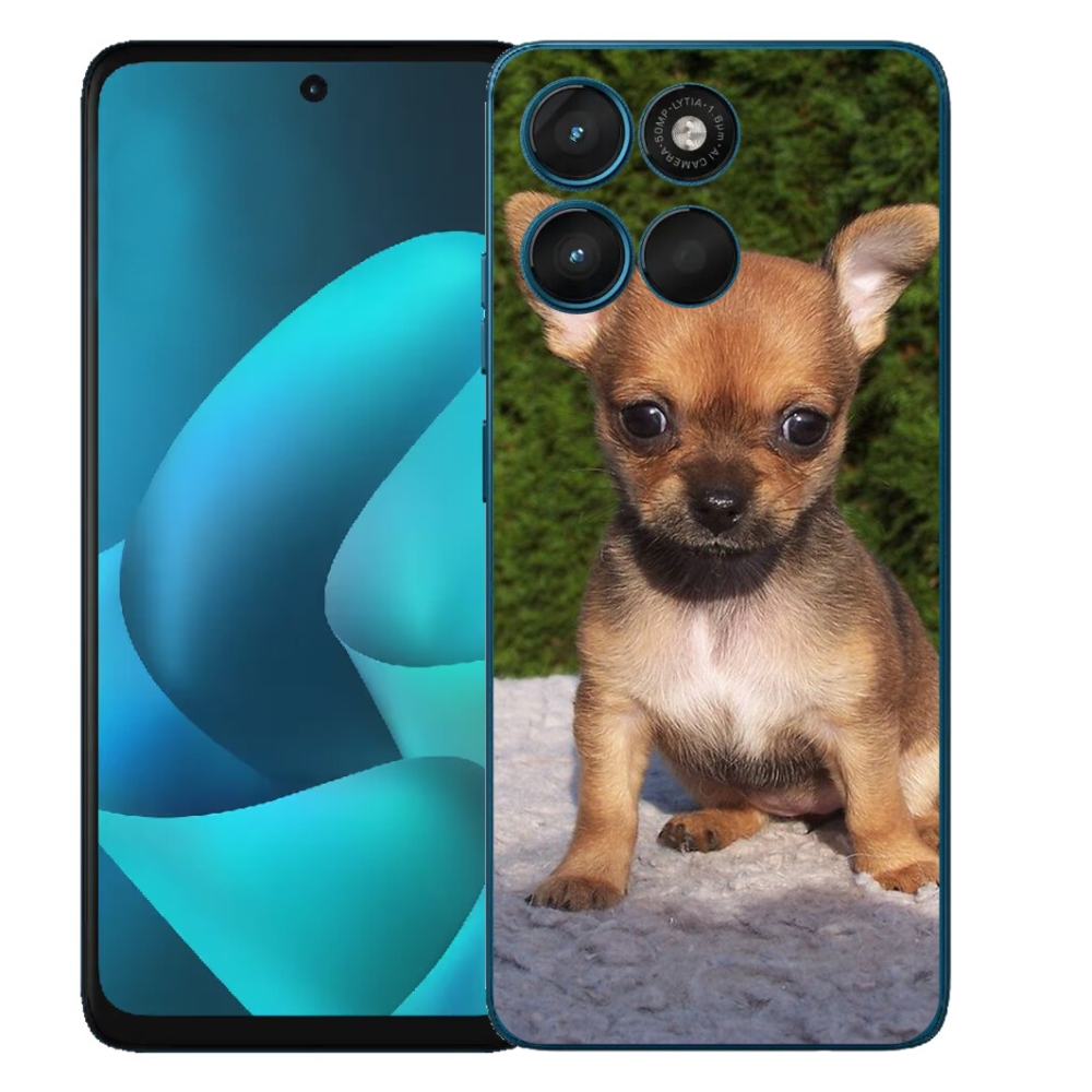 Gelový kryt mmCase na Motorola Moto G57 Power - čivava 3