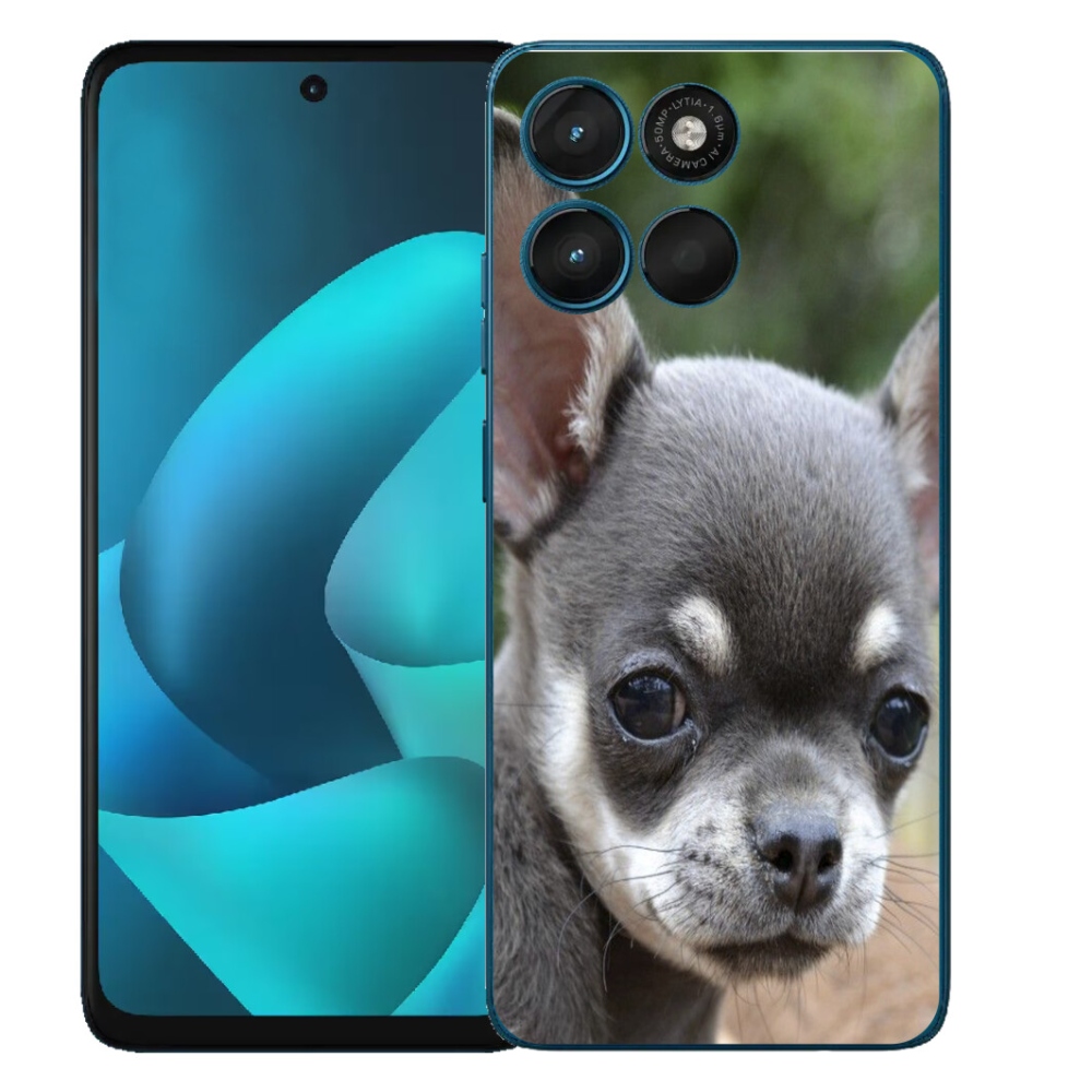 Gelový kryt mmCase na Motorola Moto G57 Power - čivava