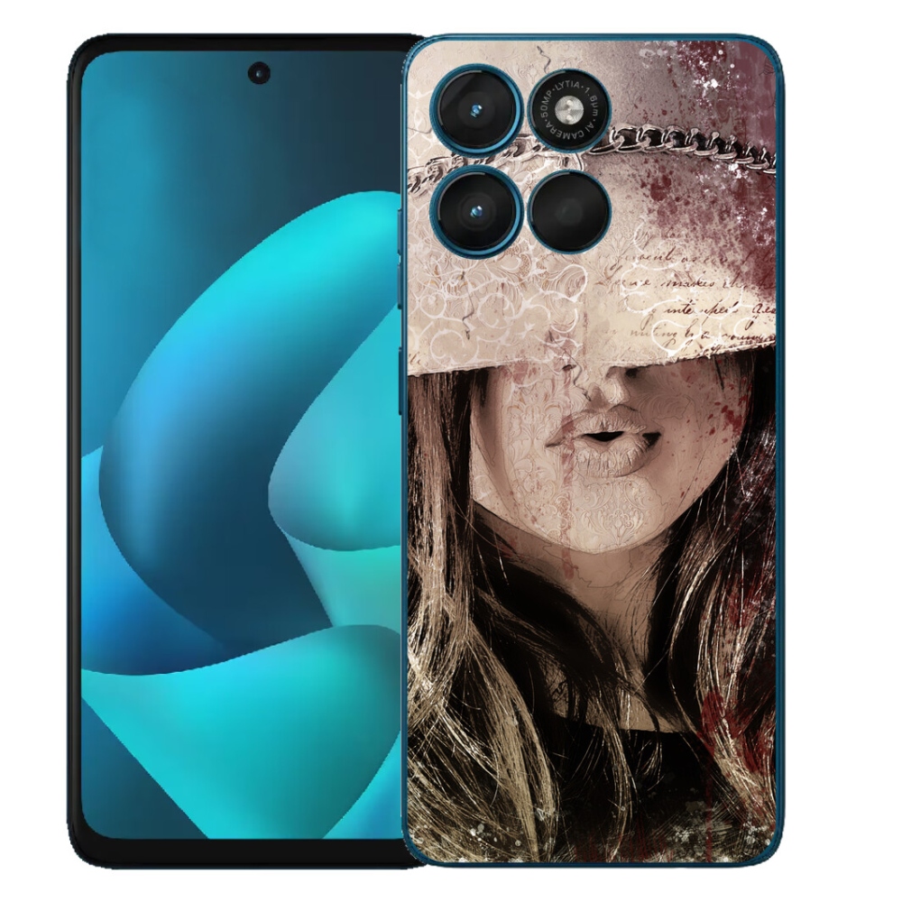 Gelový kryt mmCase na Motorola Moto G57 Power - dívka