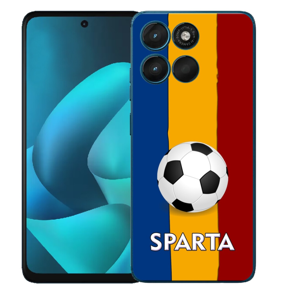 Gelový kryt mmCase na Motorola Moto G57 Power - fotbal 1