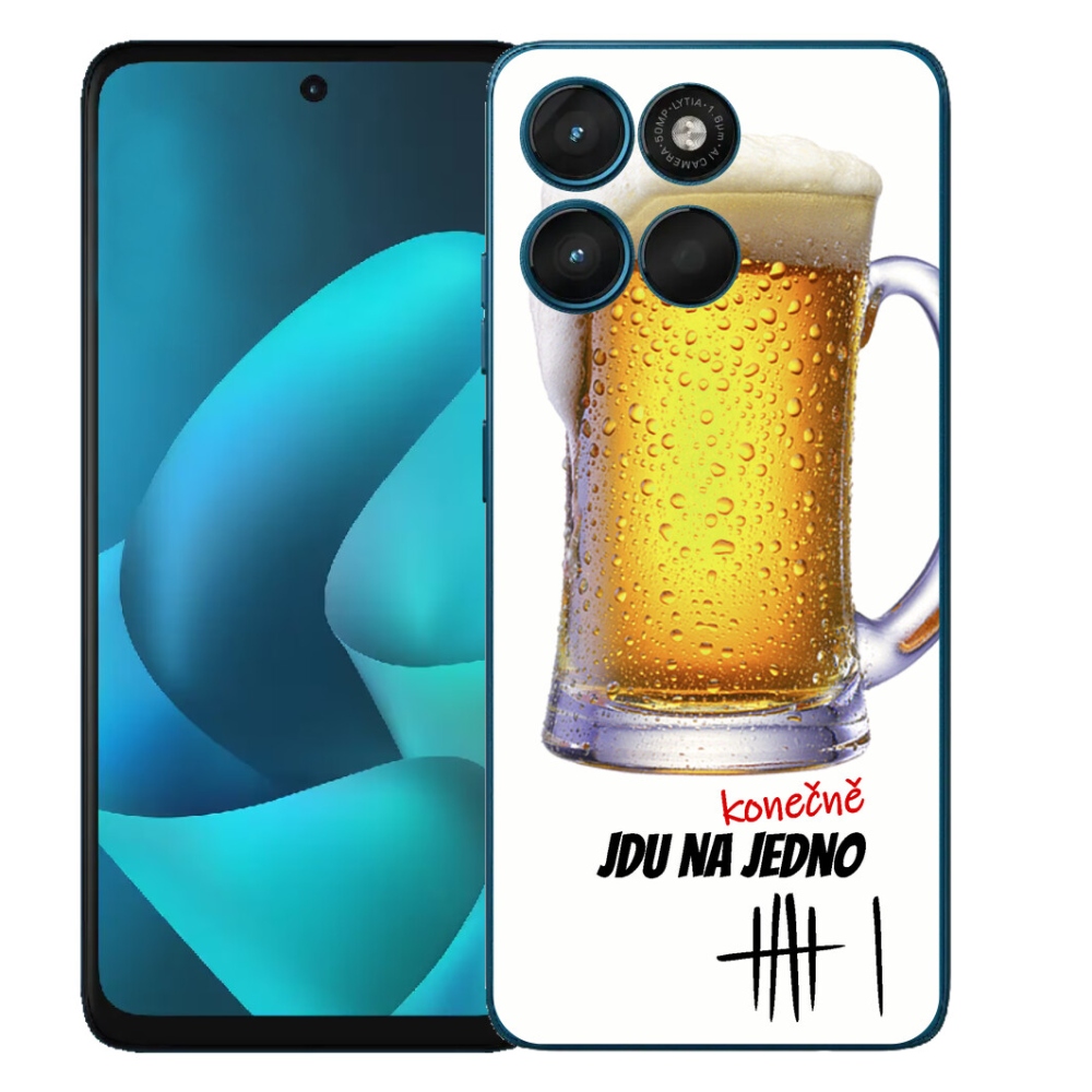 Gelový kryt mmCase na Motorola Moto G57 Power - jdu na jedno