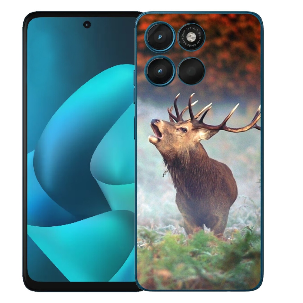 Gelový kryt mmCase na Motorola Moto G57 Power - jelen 2