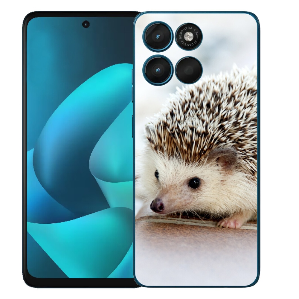 Gelový kryt mmCase na Motorola Moto G57 Power - ježek