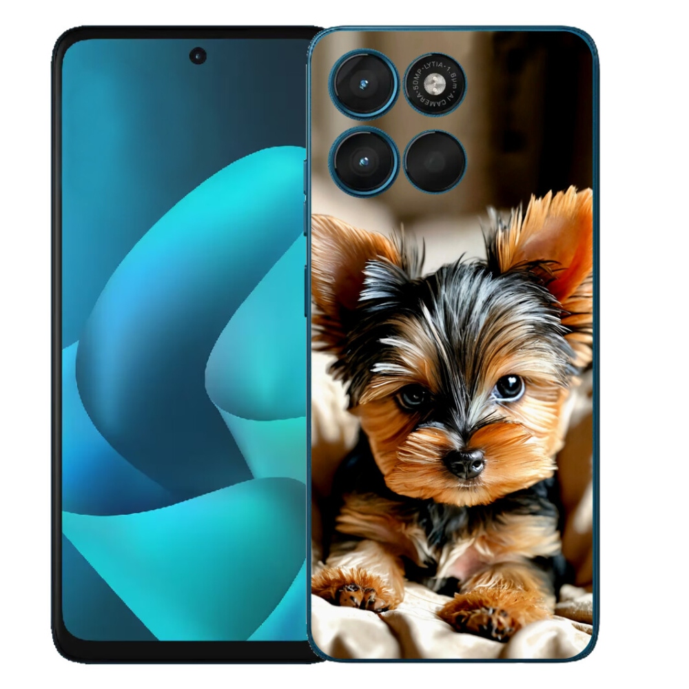 Gelový kryt mmCase na Motorola Moto G57 Power - jorkšír 11