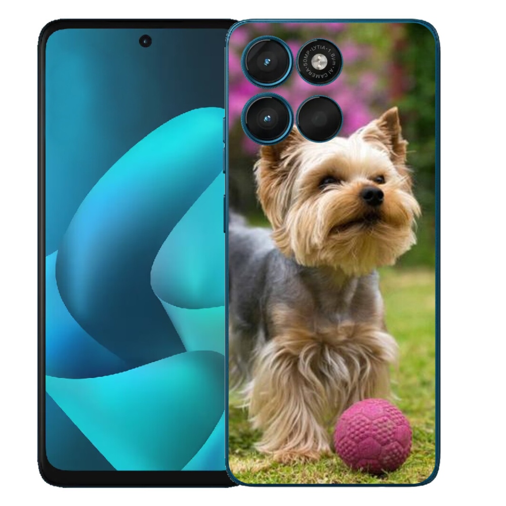 Gelový kryt mmCase na Motorola Moto G57 Power - jorkšír 4