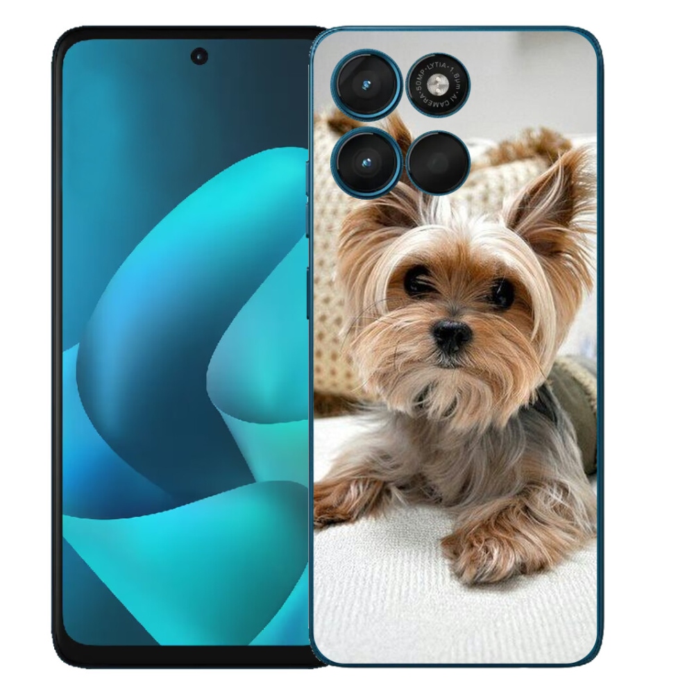 Gelový kryt mmCase na Motorola Moto G57 Power - jorkšír 5