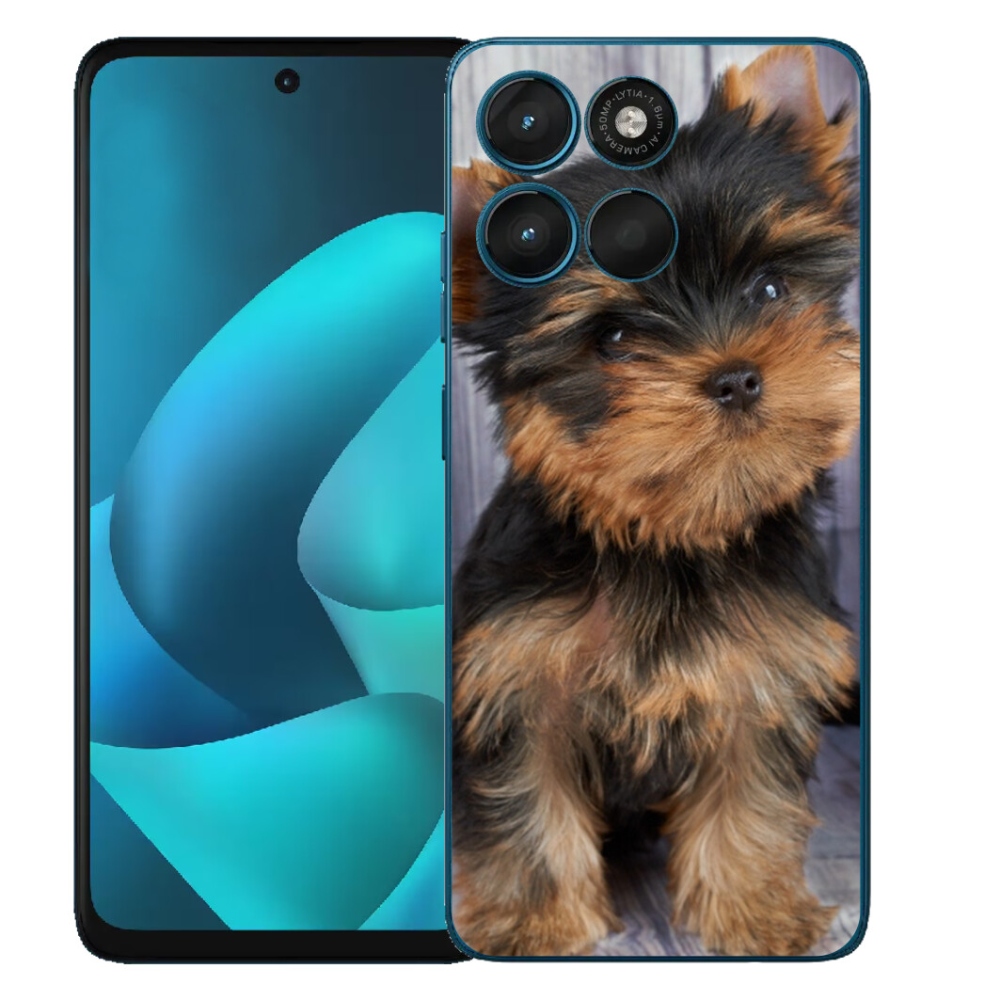 Gelový kryt mmCase na Motorola Moto G57 Power - jorkšír 9