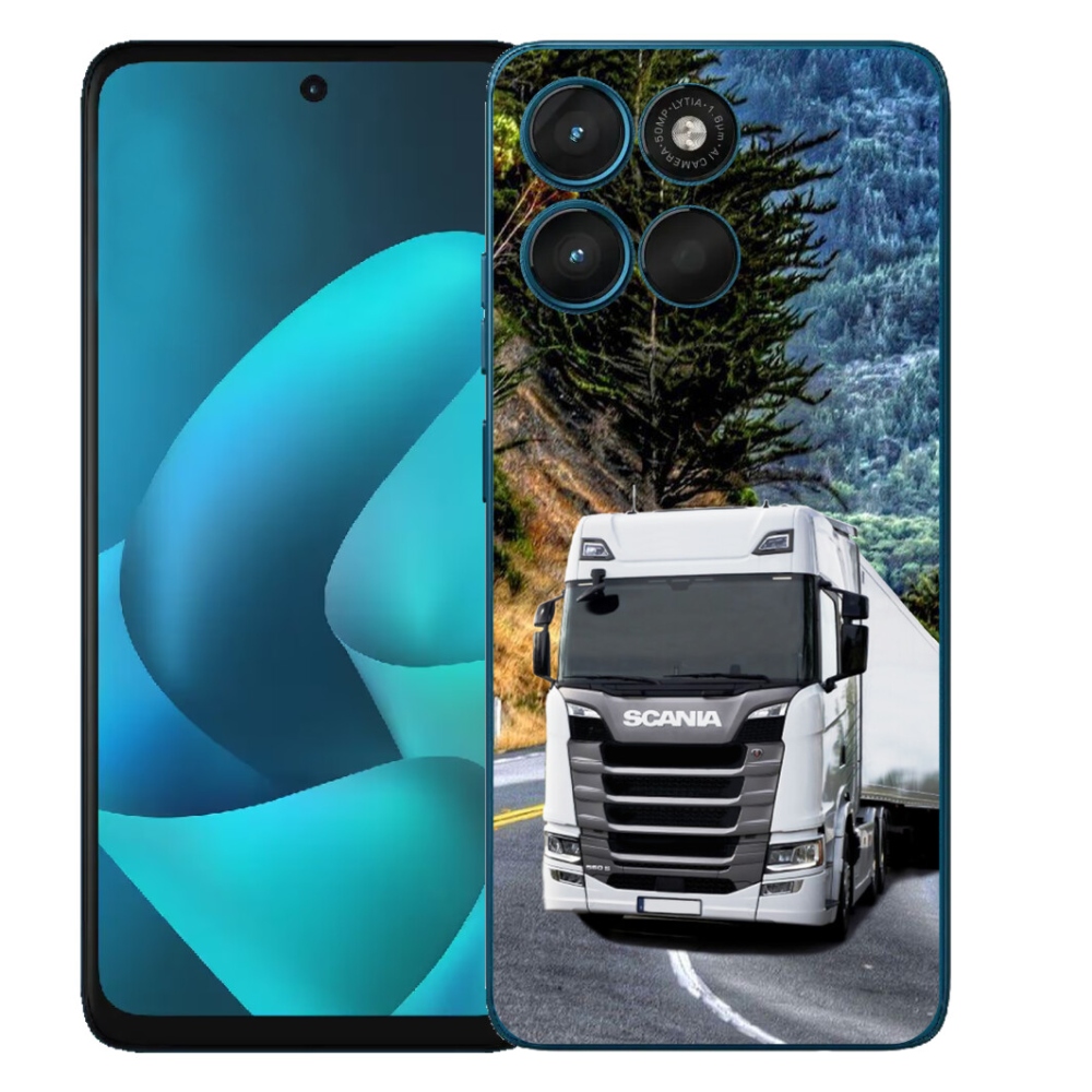 Gelový kryt mmCase na Motorola Moto G57 Power - kamion 1