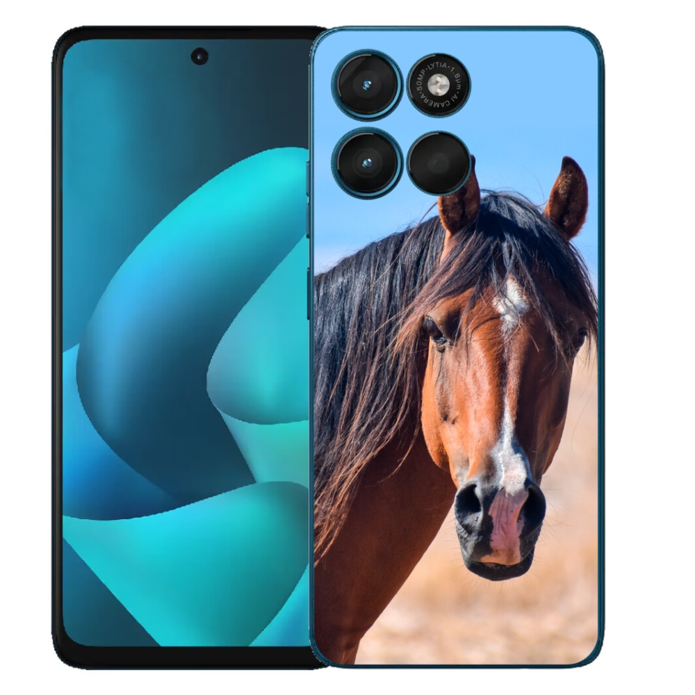 Gelový kryt mmCase na Motorola Moto G57 Power - klidný kůň