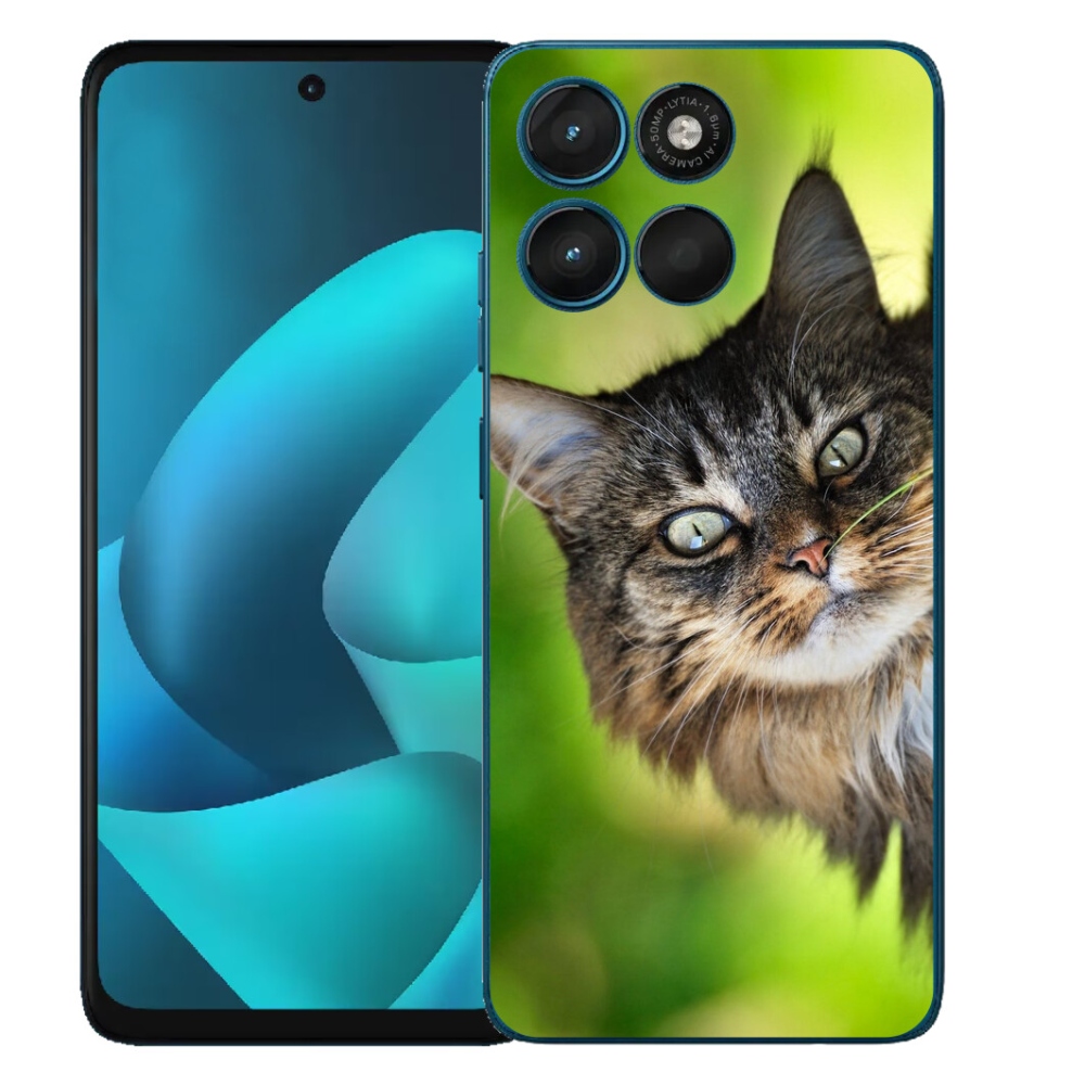 Gelový kryt mmCase na Motorola Moto G57 Power - kočka 3