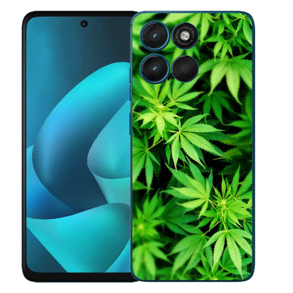 Gelový kryt mmCase na Motorola Moto G57 Power - konopí 3