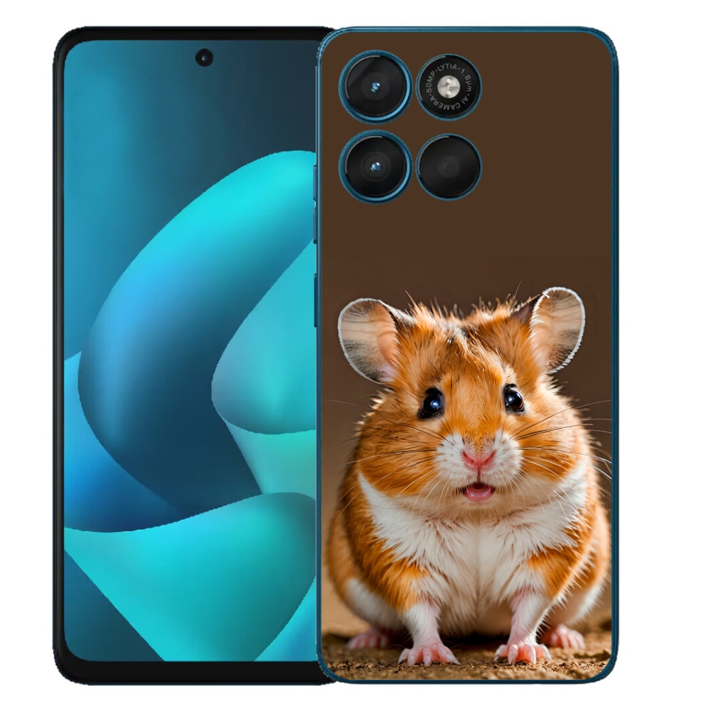 Gelový kryt mmCase na Motorola Moto G57 Power - křeček