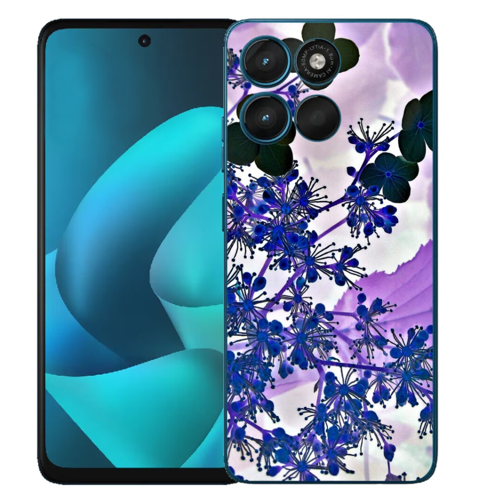Gelový kryt mmCase na Motorola Moto G57 Power - květ hortenzie