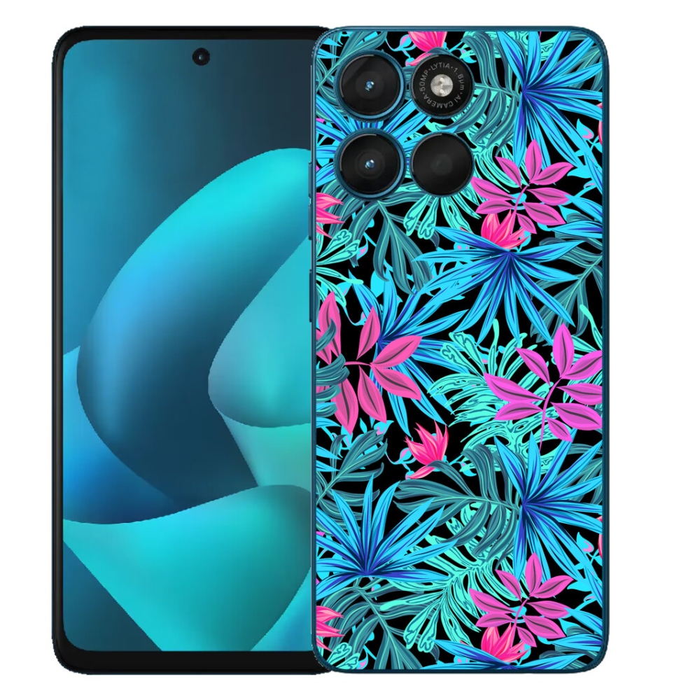 Gelový kryt mmCase na Motorola Moto G57 Power - květiny 3