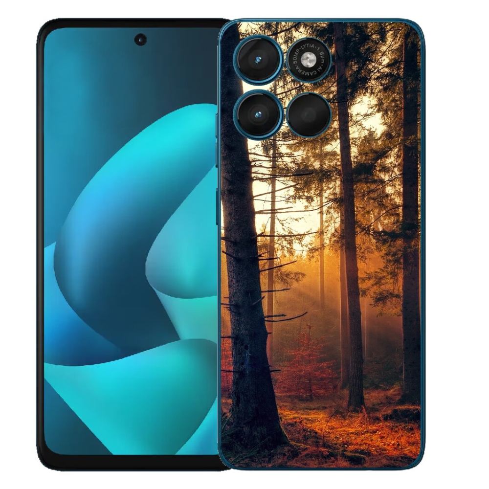 Gelový kryt mmCase na Motorola Moto G57 Power - les