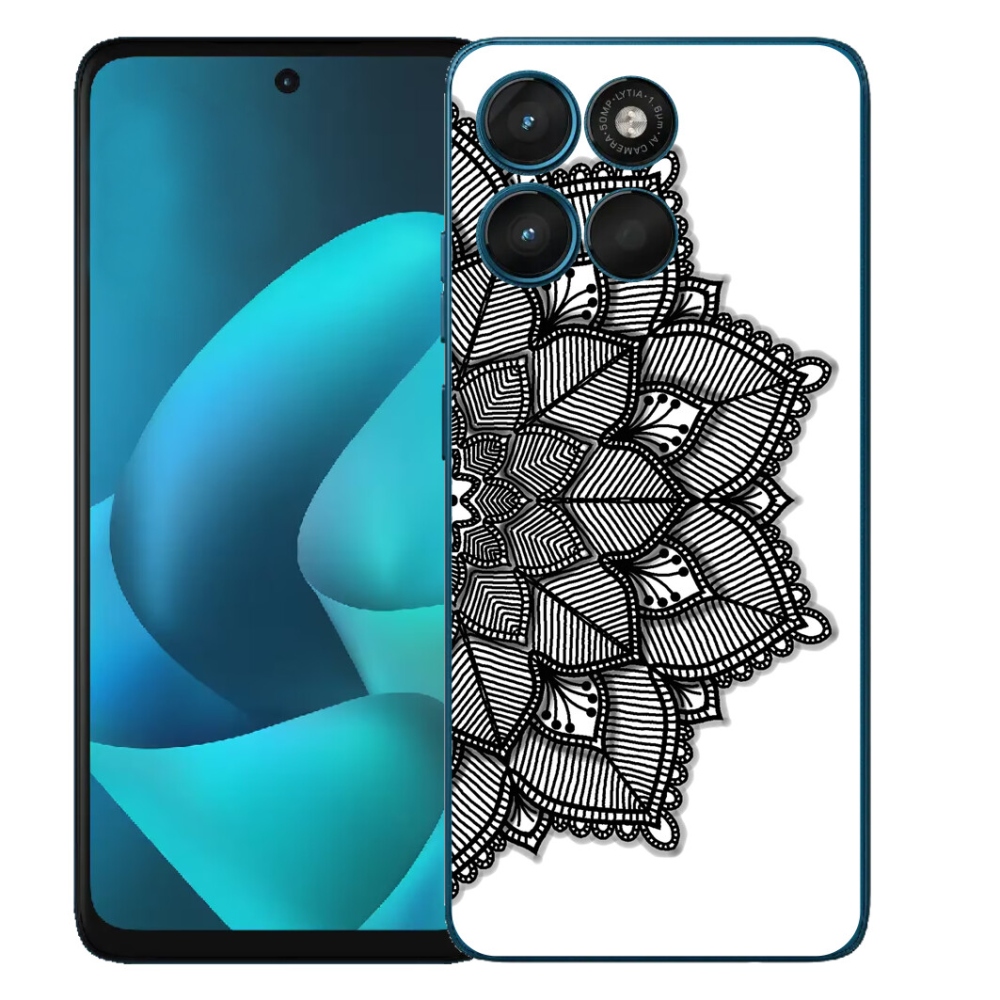 Gelový kryt mmCase na Motorola Moto G57 Power - mandala