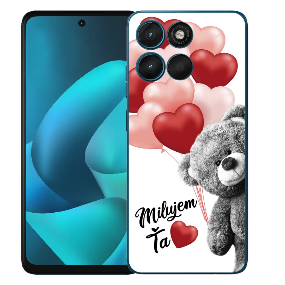 Gelový kryt mmCase na Motorola Moto G57 Power - milujem Ťa sk