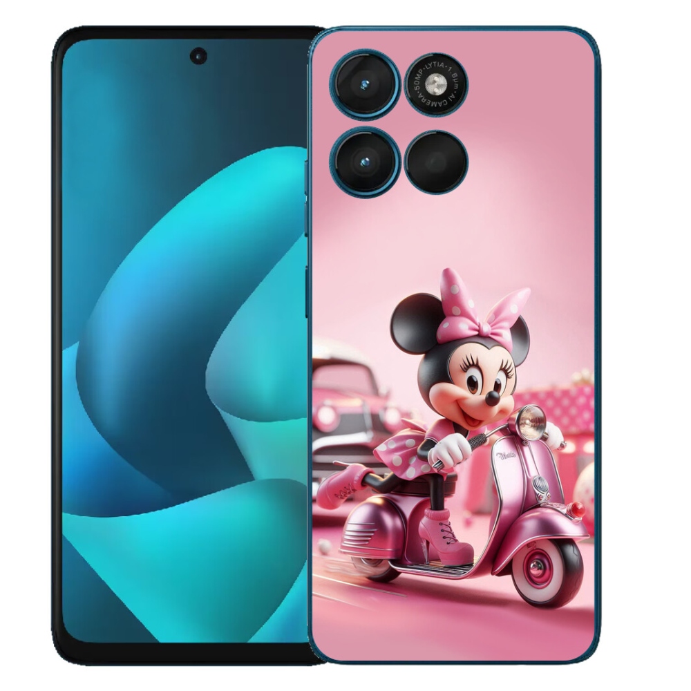 Gelový kryt mmCase na Motorola Moto G57 Power - minnie 1