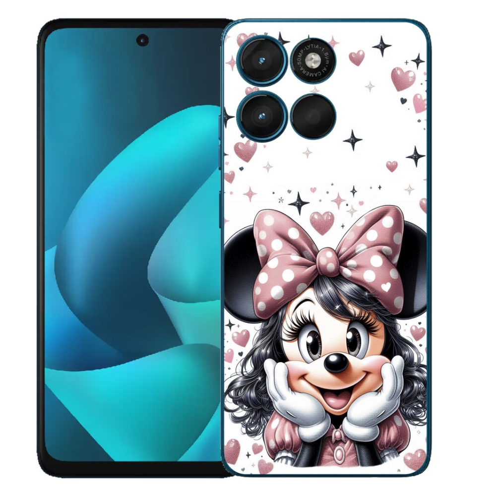 Gelový kryt mmCase na Motorola Moto G57 Power - minnie