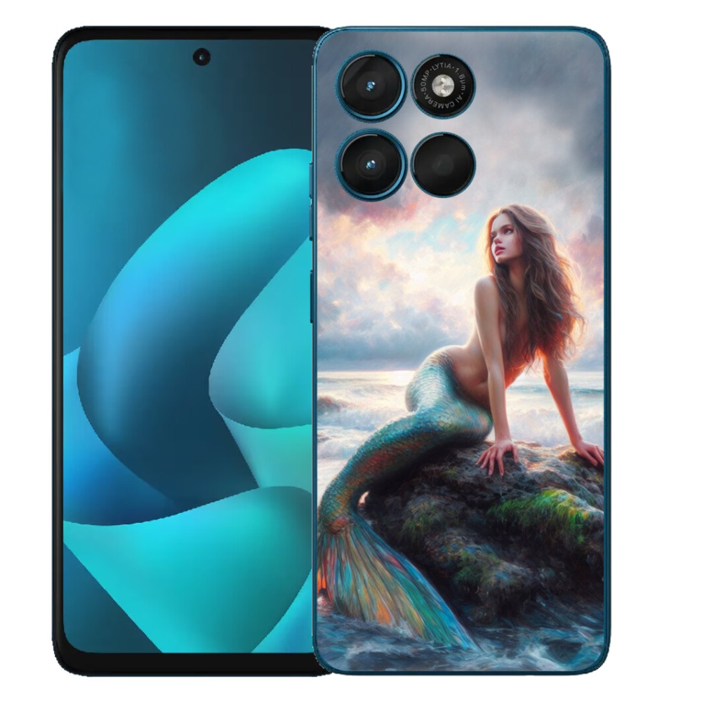 Gelový kryt mmCase na Motorola Moto G57 Power - mořská panna