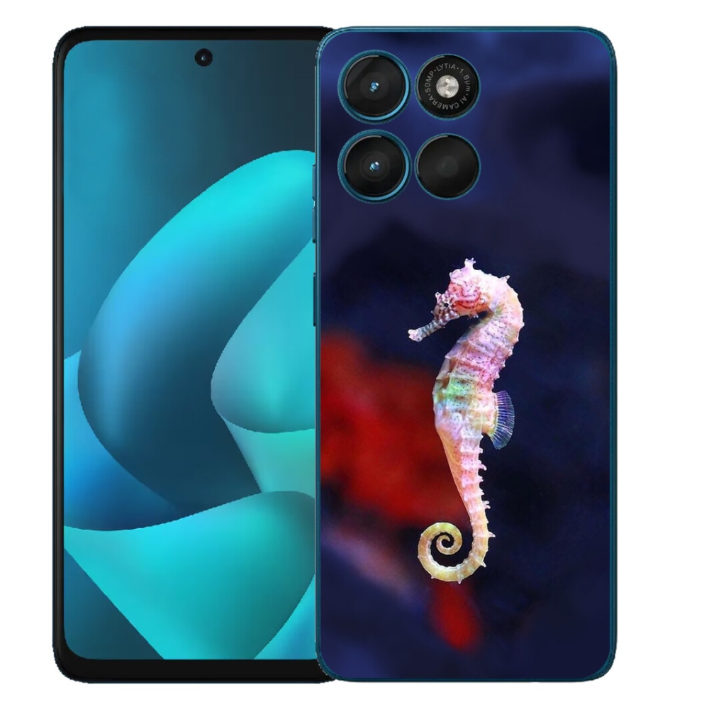 Gelový kryt mmCase na Motorola Moto G57 Power - mořský koník