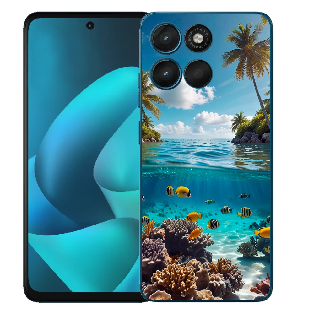 Gelový kryt mmCase na Motorola Moto G57 Power - mořský svět 4