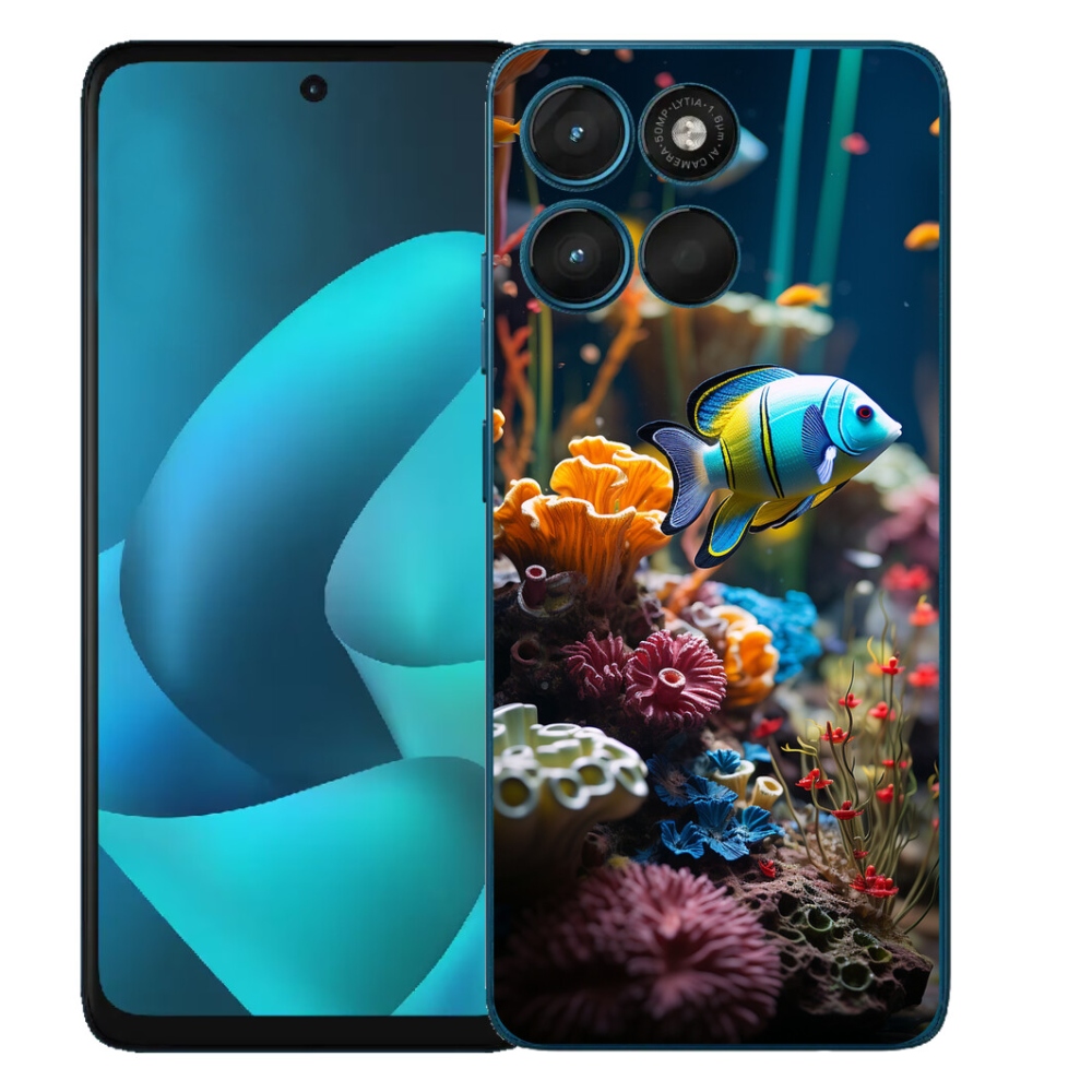 Gelový kryt mmCase na Motorola Moto G57 Power - mořský svět 5
