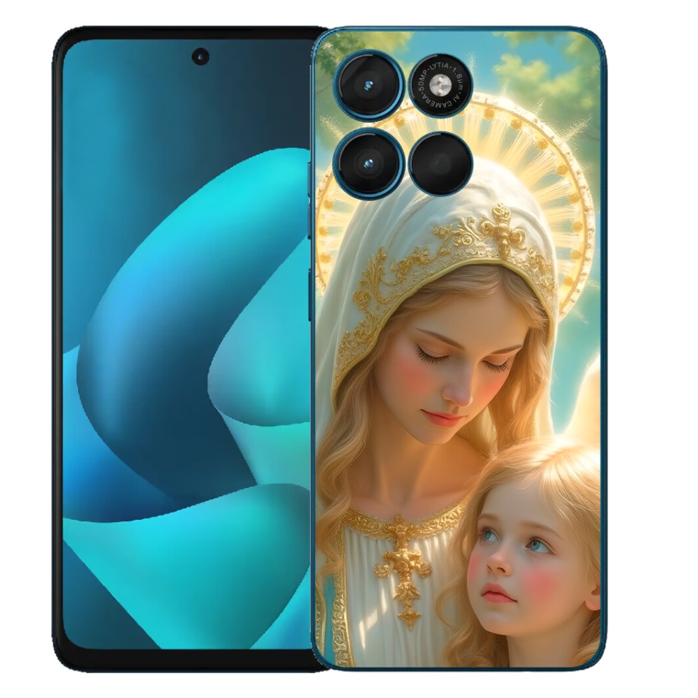 Gelový kryt mmCase na Motorola Moto G57 Power - náboženský motiv 2