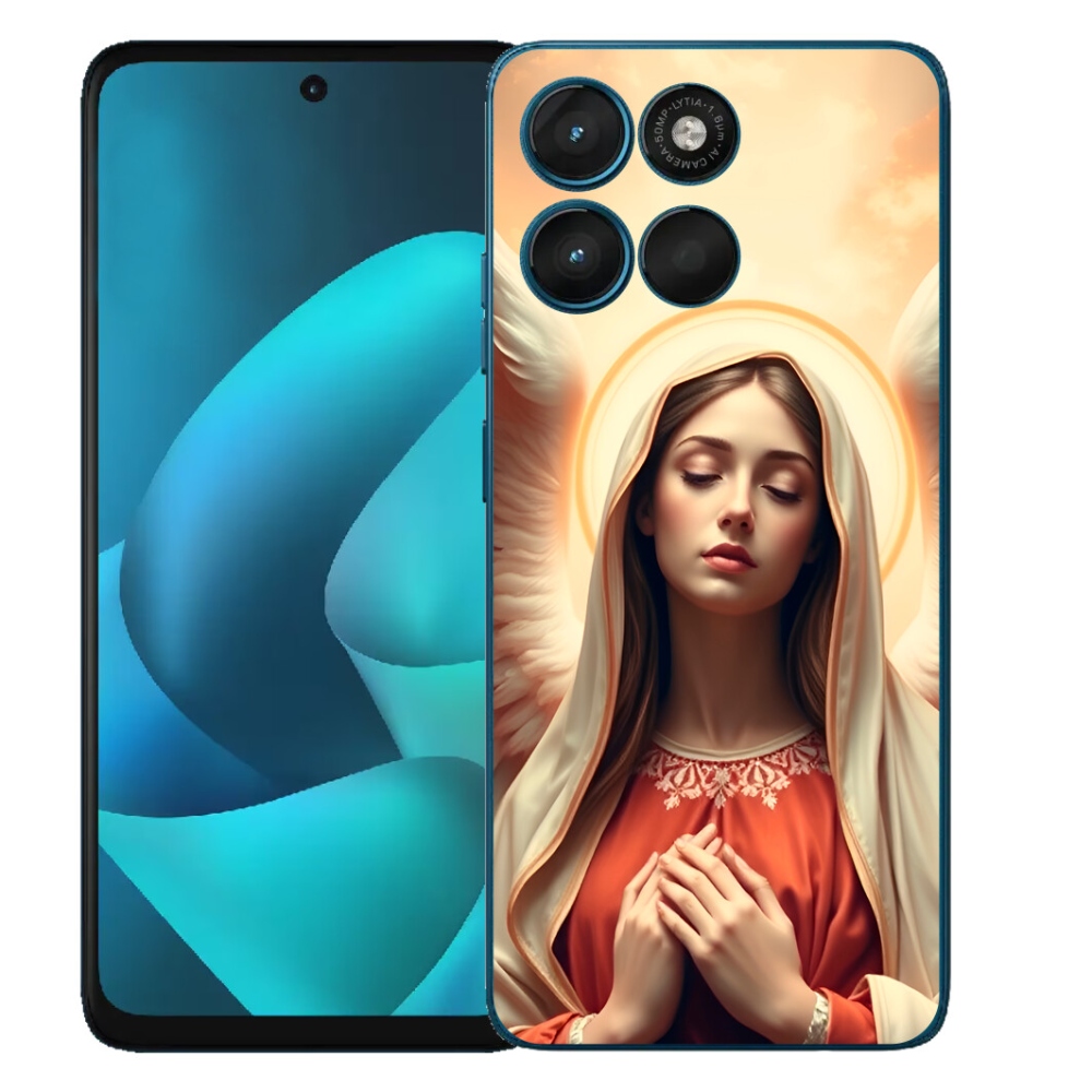 Gelový kryt mmCase na Motorola Moto G57 Power - náboženský motiv