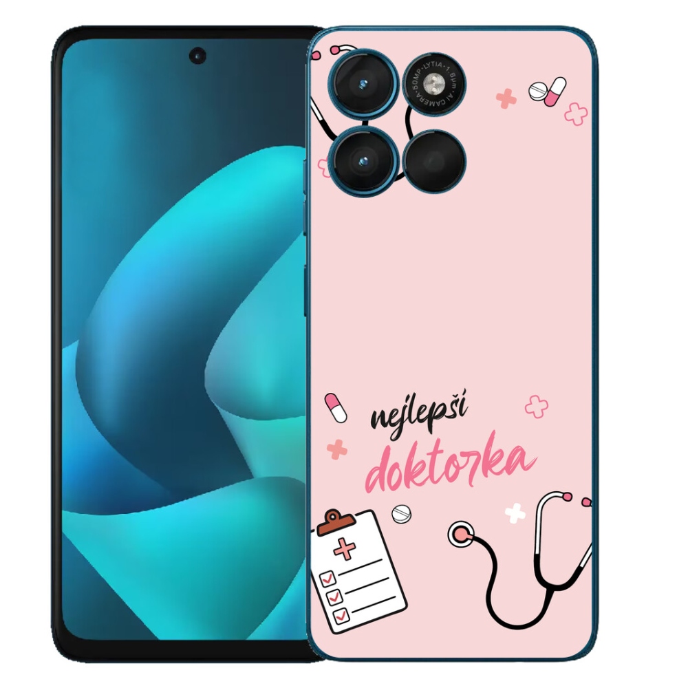 Gelový kryt mmCase na Motorola Moto G57 Power - nejlepší doktorka