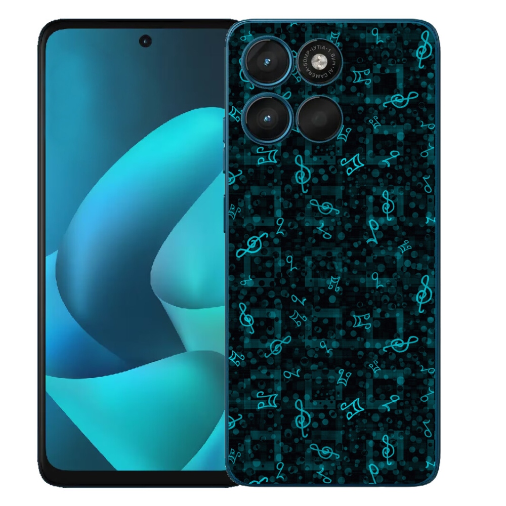 Gelový kryt mmCase na Motorola Moto G57 Power - noty 1