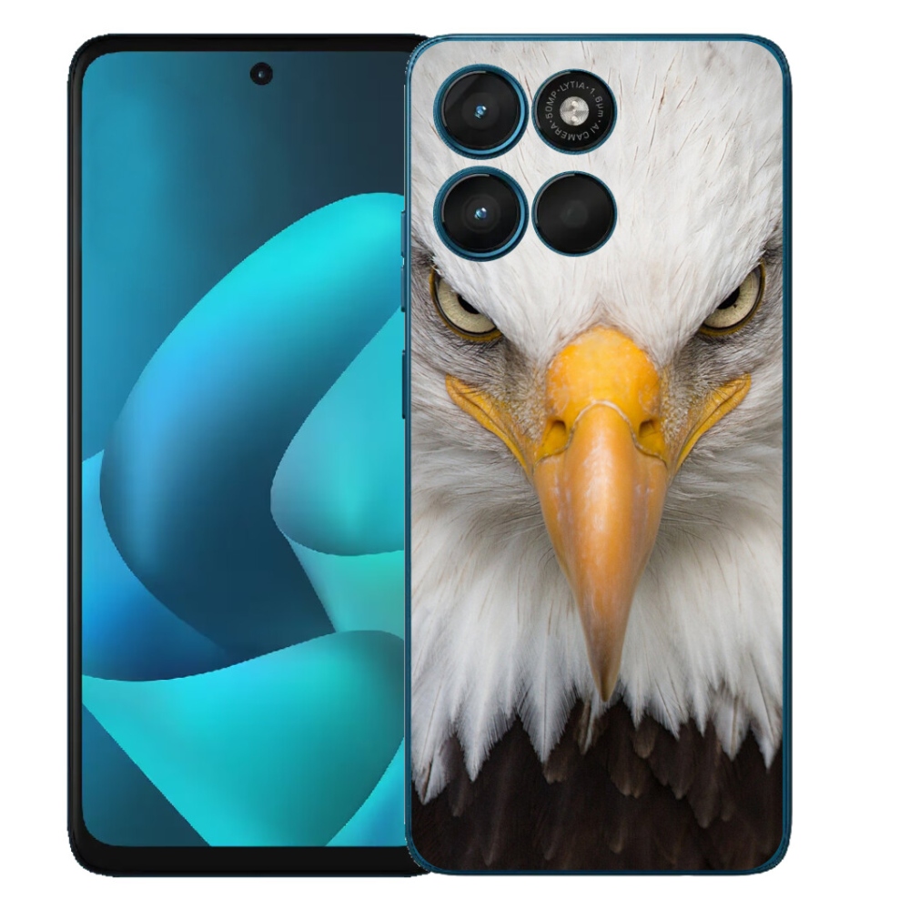 Gelový kryt mmCase na Motorola Moto G57 Power - orel