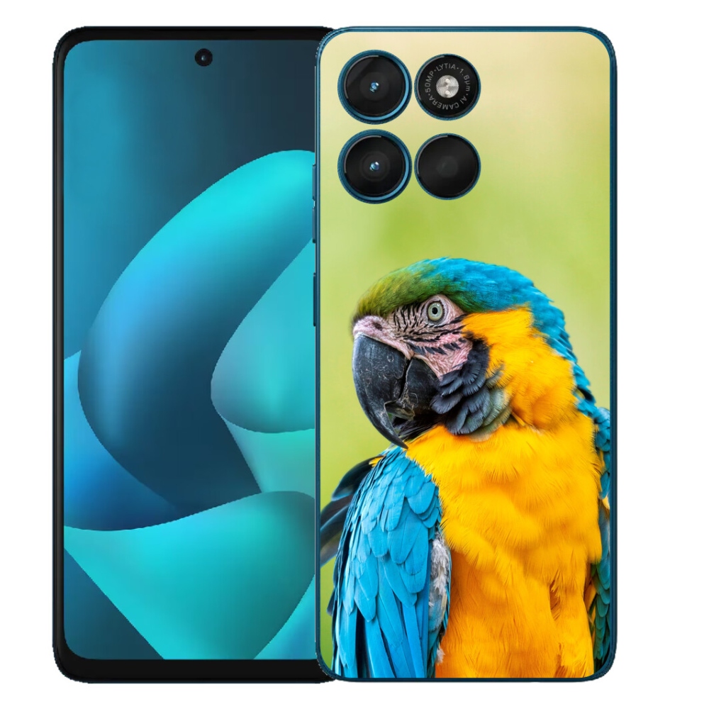 Gelový kryt mmCase na Motorola Moto G57 Power - papoušek ara 2