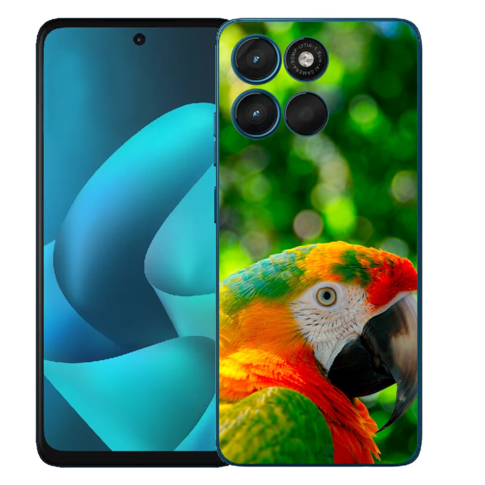Gelový kryt mmCase na Motorola Moto G57 Power - papoušek ara 3