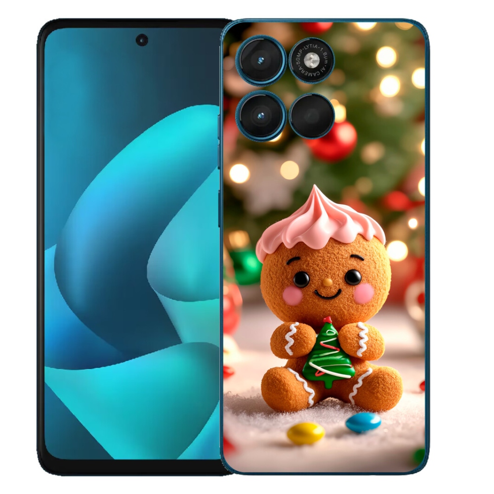Gelový kryt mmCase na Motorola Moto G57 Power - perníček