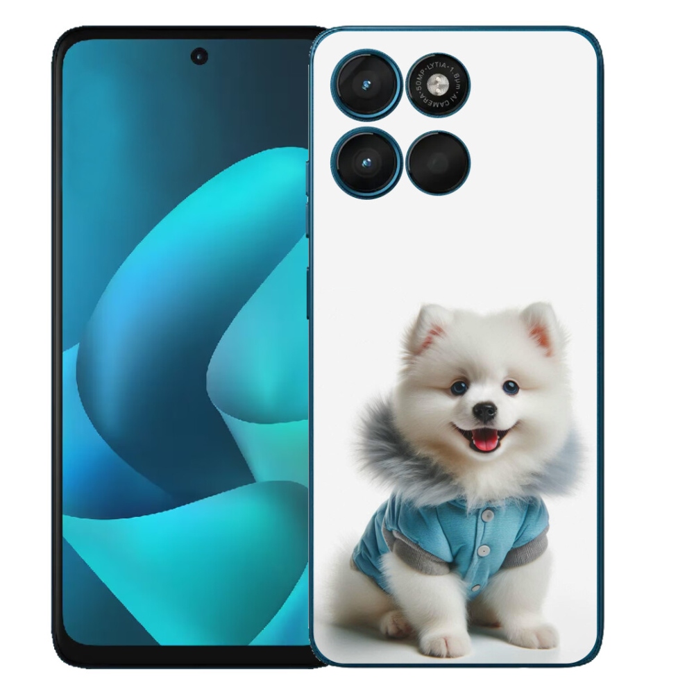 Gelový kryt mmCase na Motorola Moto G57 Power - pomeranian