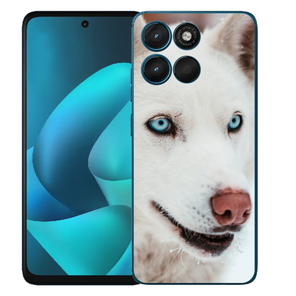 Gelový kryt mmCase na Motorola Moto G57 Power - psí pohled