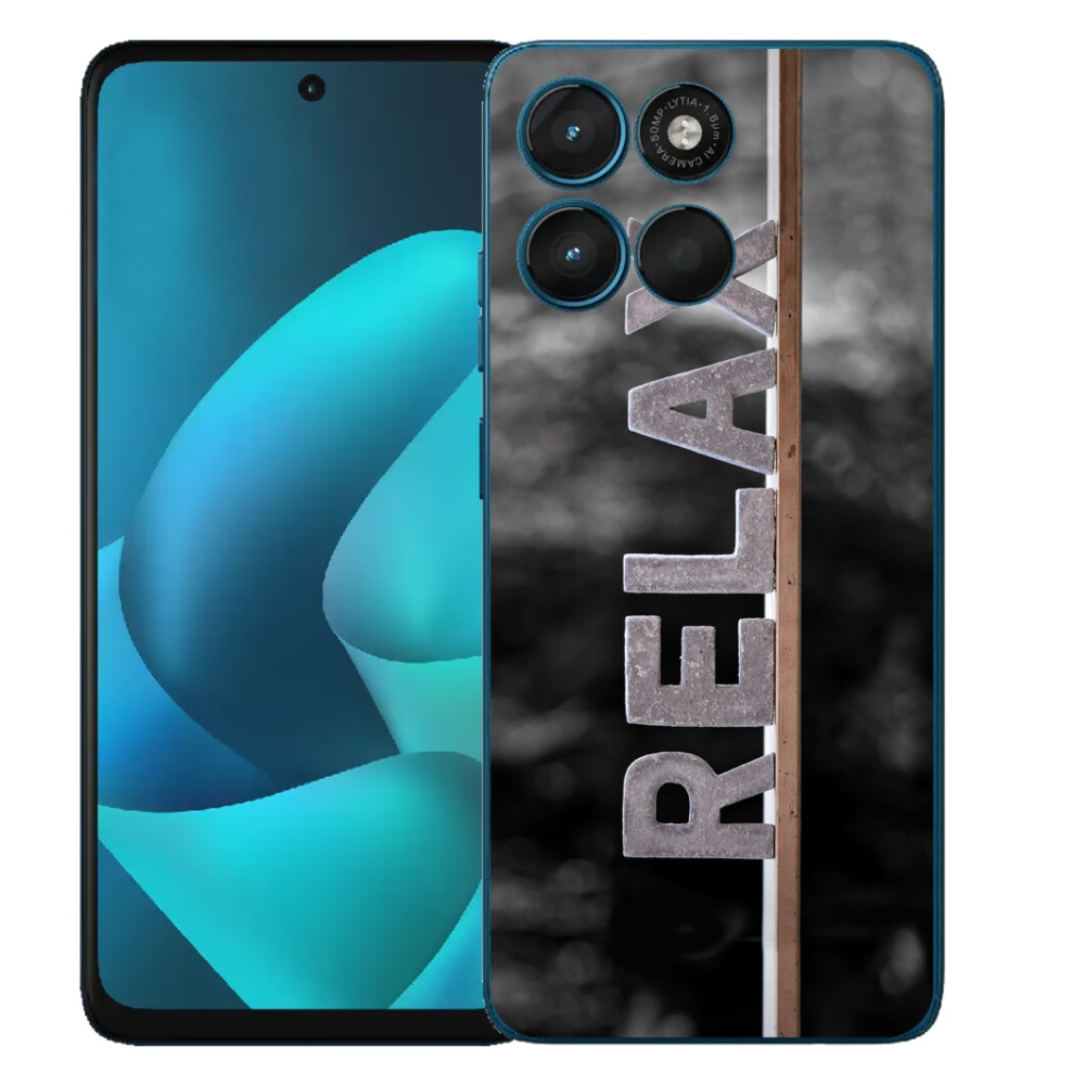 Gelový kryt mmCase na Motorola Moto G57 Power - relax 1