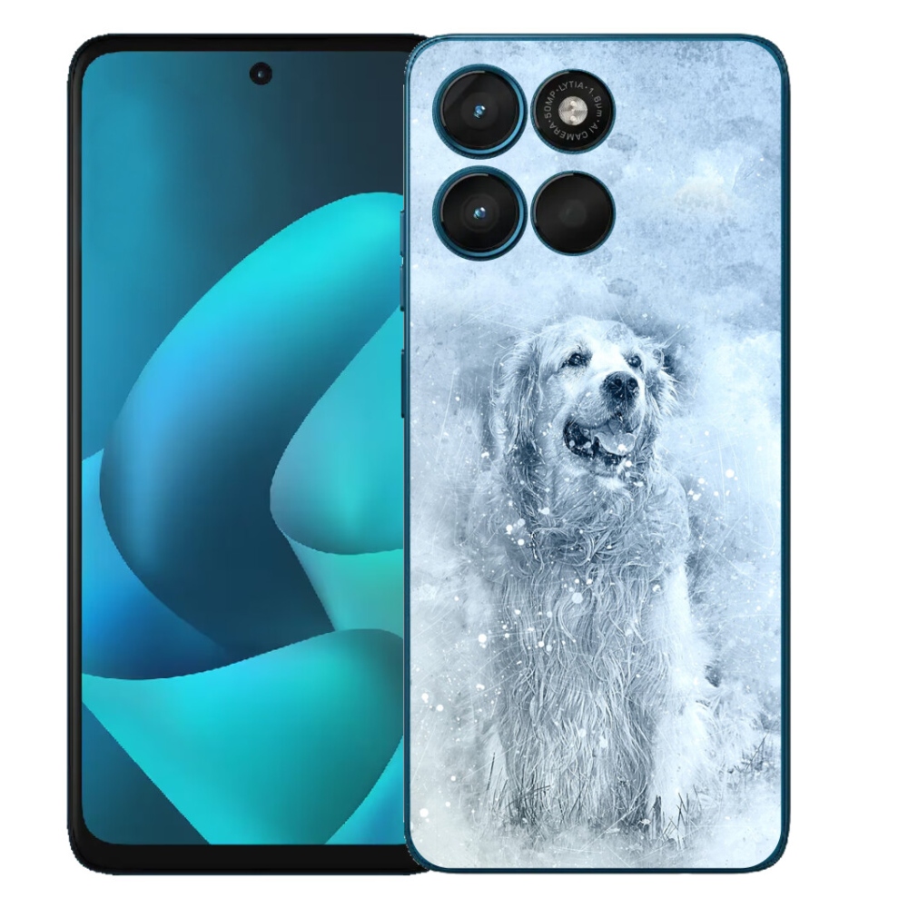 Gelový kryt mmCase na Motorola Moto G57 Power - retrívr