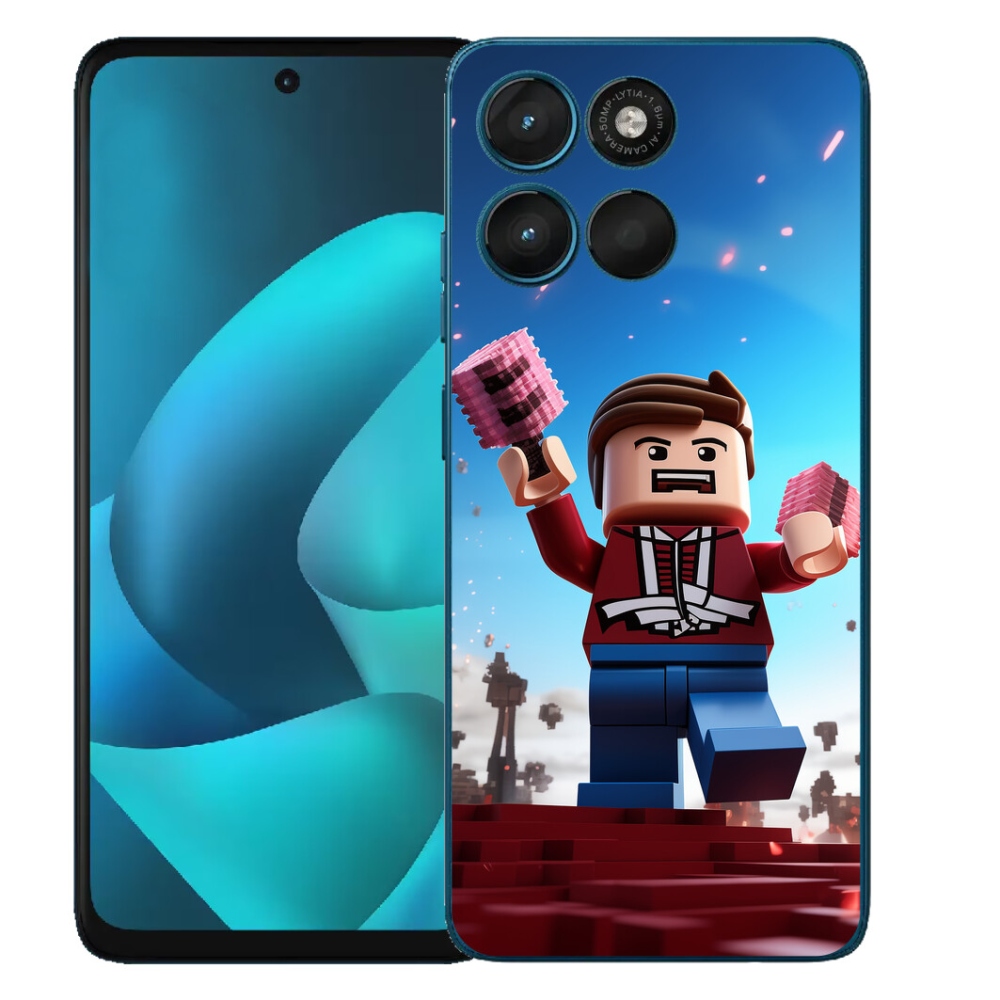 Gelový kryt mmCase na Motorola Moto G57 Power - roblox 2